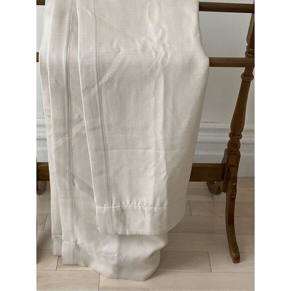 Birch Textured Faux Linen Room Darkening Curtain 50” x 96” L - Picture 6 of 6